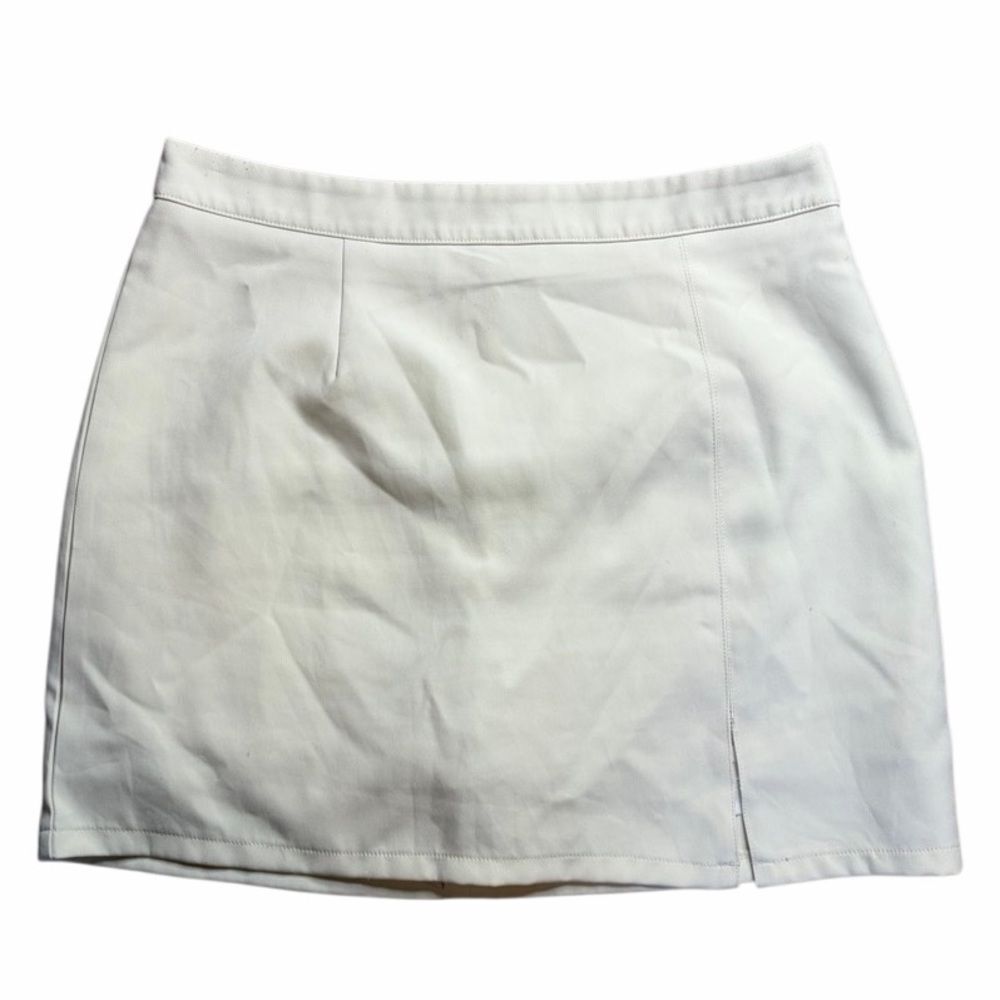 Dazy Chic White Mini Skort Size XL